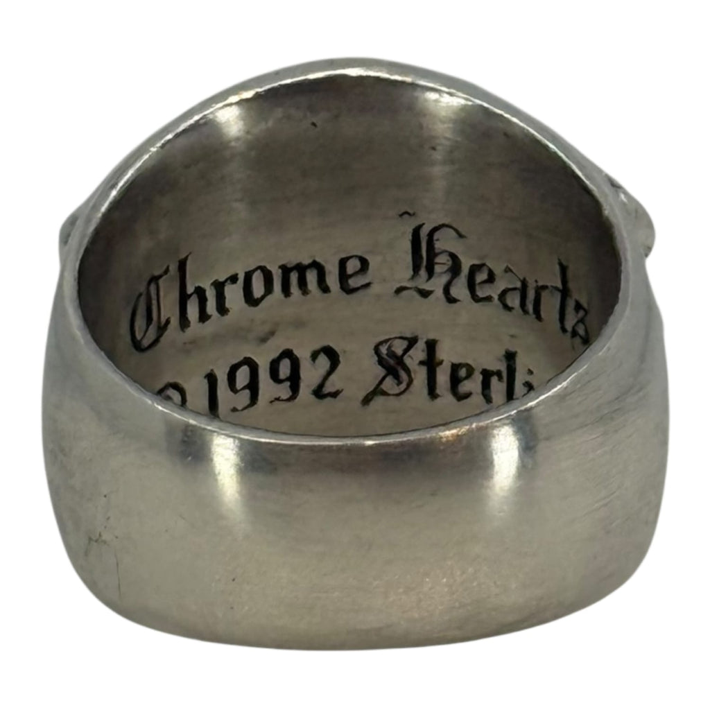 Chrome Hearts Silver Keeper Ring - US Size 10.5