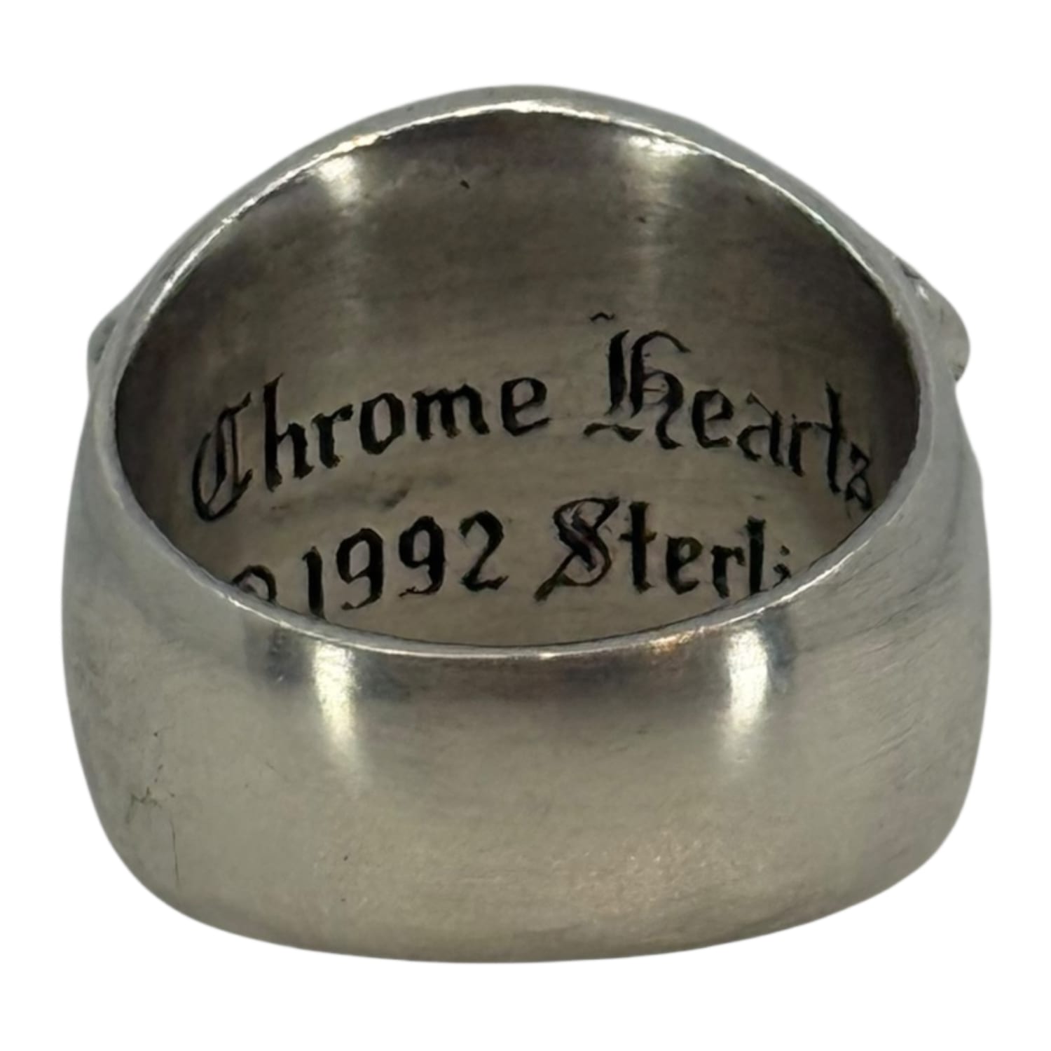 Chrome Hearts Silver Keeper Ring - US Size 10.5