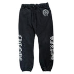 Chrome Hearts Horse Shoe Logo Sweatpants Black
