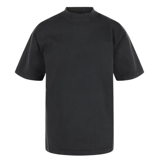 Balenciaga Hand Drawn T-shirt Faded Black White Main Image