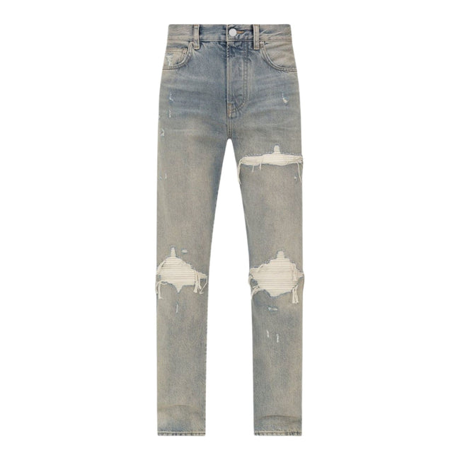 Amiri Suede Straight MX1 Jean Antique Indigo Hover Image
