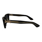 Chrome Hearts Vagillionare II Black/18k Gold Plated Sunglasses