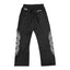 Chrome Hearts Black Mesh Warm Up Pants