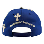 Chrome Hearts Cross Patch Baseball Hat Blue