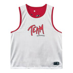 Chrome Hearts Matty Boy Sports Mesh Reversible Basketball Jersey Red