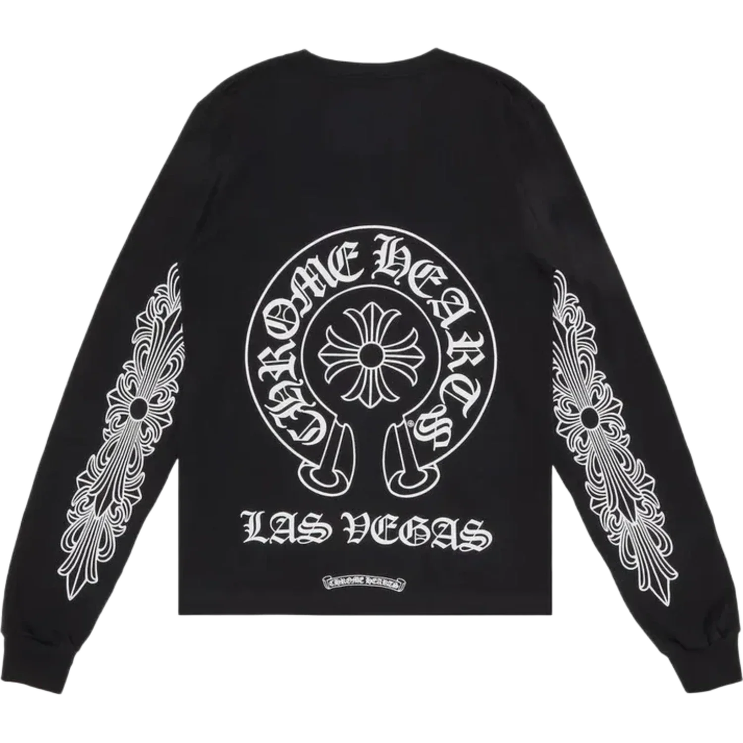Chrome Hearts Las Vegas Floral Exclusive L/S T-shirt Black