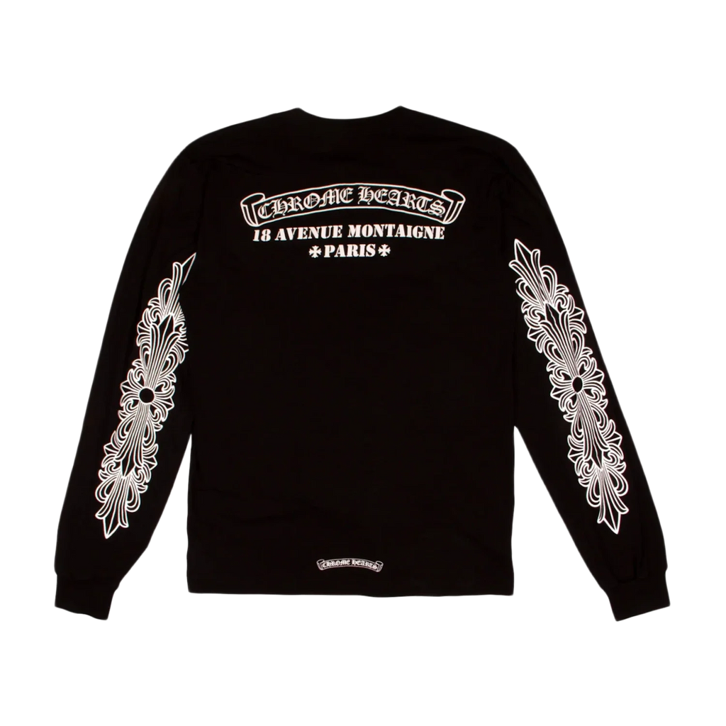 Chrome Hearts Paris Excluisve L/S T-shirt Black