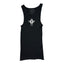 Chrome Hearts Hairy Cross Rib Tank Black