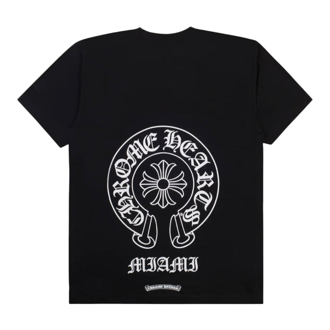 Chrome Hearts Miami Exclusive Horseshoe T-shirt Black Hover Image