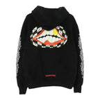Chrome Hearts Matty Boy Flower Chomper Hoodie Black