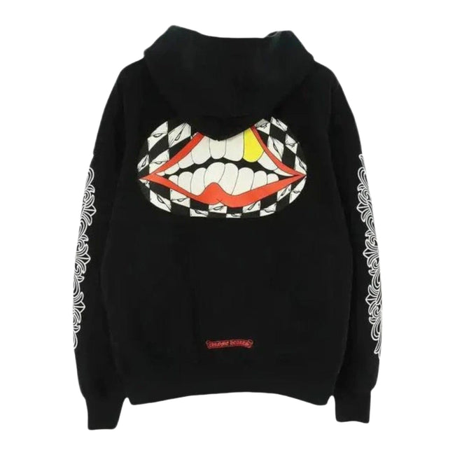 Chrome Hearts Matty Boy Flower Chomper Hoodie Black Main Image