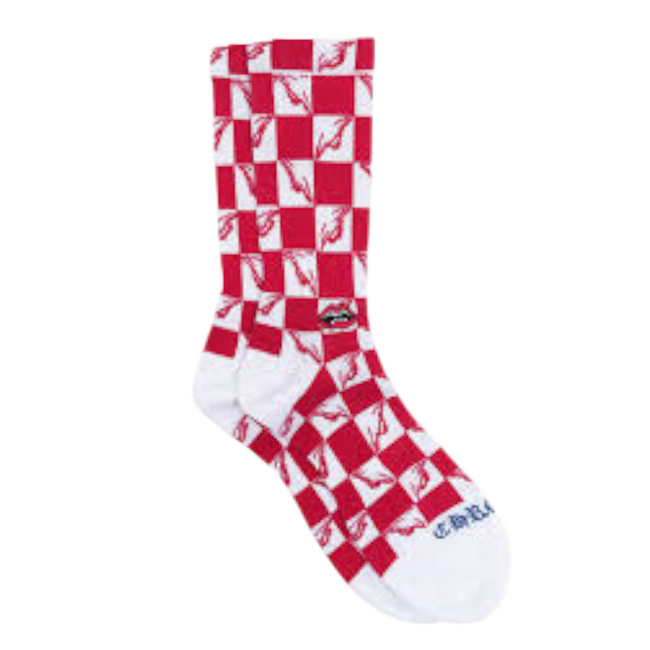 Chrome Hearts Matty Boy 99 Eyes Socks Red Hover Image
