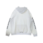 Chrome Hearts Vertical Logo Hoodie White