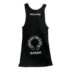 Chrome Hearts Vintage Tokyo Fuck You Tank Top You Black