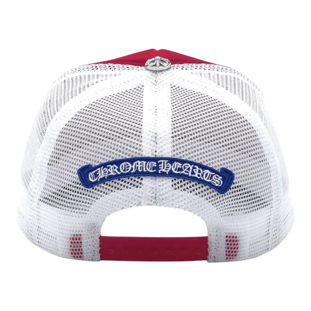 Chrome Hearts July 4th Trucker Hat Red/Blue/White