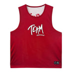 Chrome Hearts Matty Boy Sports Mesh Reversible Basketball Jersey Red