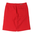 Chrome Hearts Triple Cross Embroidered King Taco Sweat Shorts Red