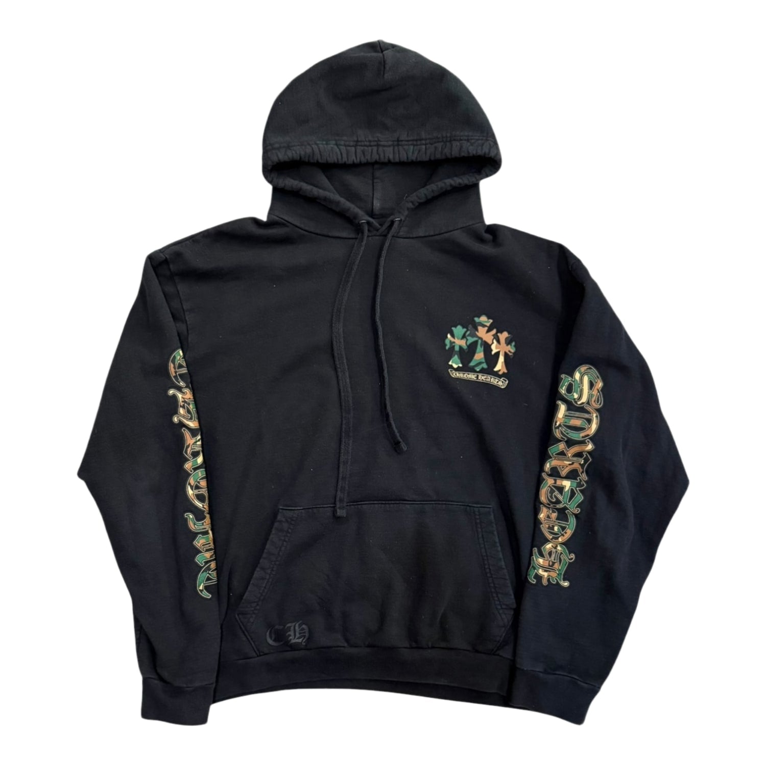 Chrome Hearts Camo Triple Cross Horseshoe Hoodie