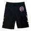 Chrome Hearts Deadly Doll Pink Horseshoe Biker Shorts