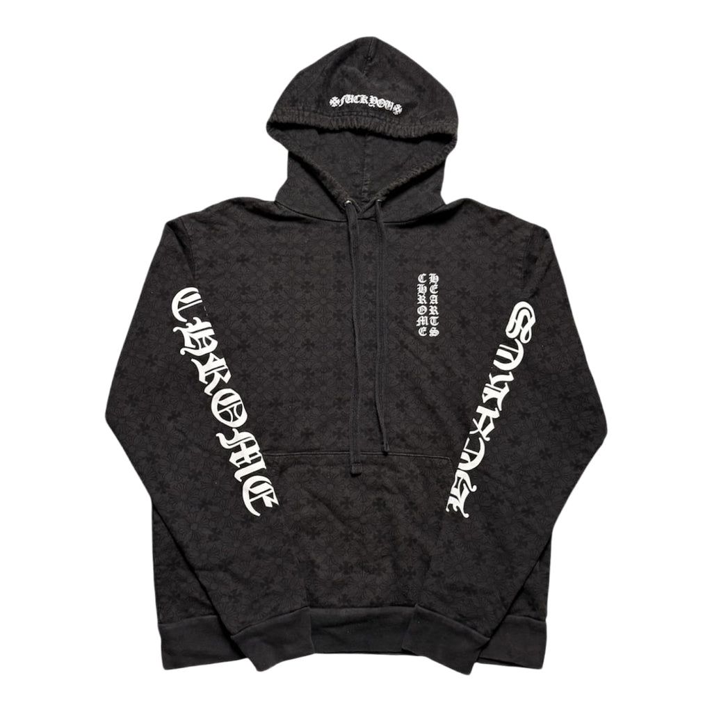 Chrome Hearts Monogram Horseshoe Script Hoodie
