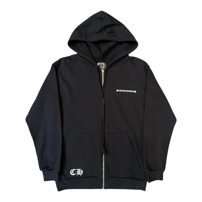Chrome Hearts Made In Hollywood Plus Logo Zip Up Hoodie Hover Image