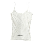 Chrome Hearts Vintage Vine Dagger Cami Tank Top White
