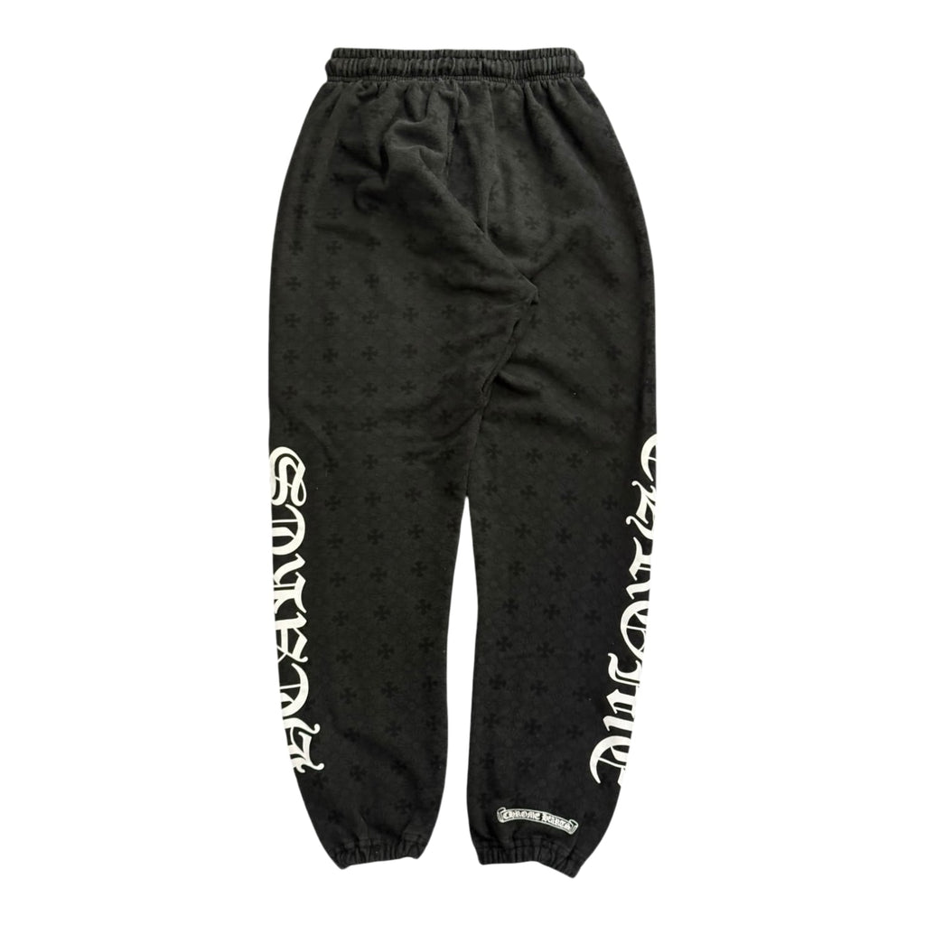 Chrome Hearts Chrome Hearts Plus Cross All Over Print Sweatpants Black