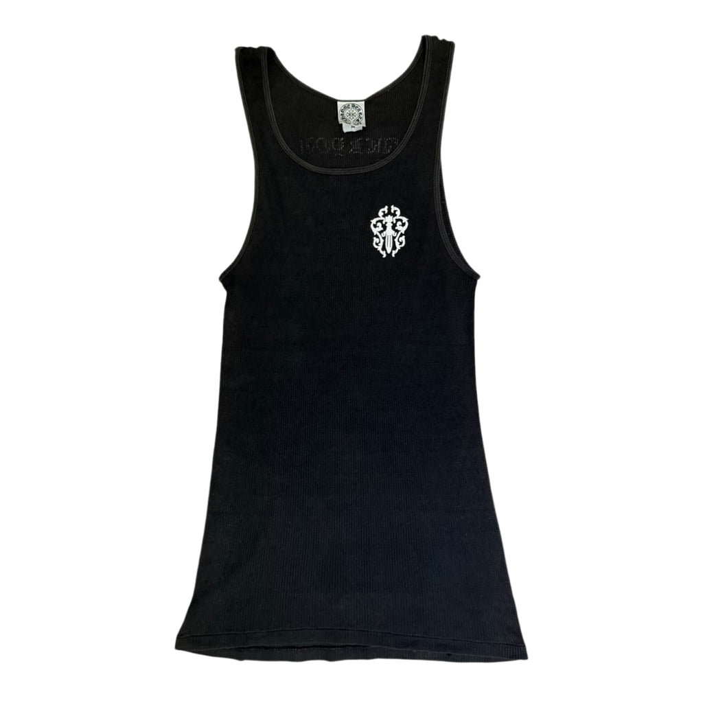 Chrome Hearts Vintage Tokyo Fuck You Tank Top You Black