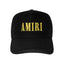 AMIRI Core Logo Trucker Hat Black/Yellow