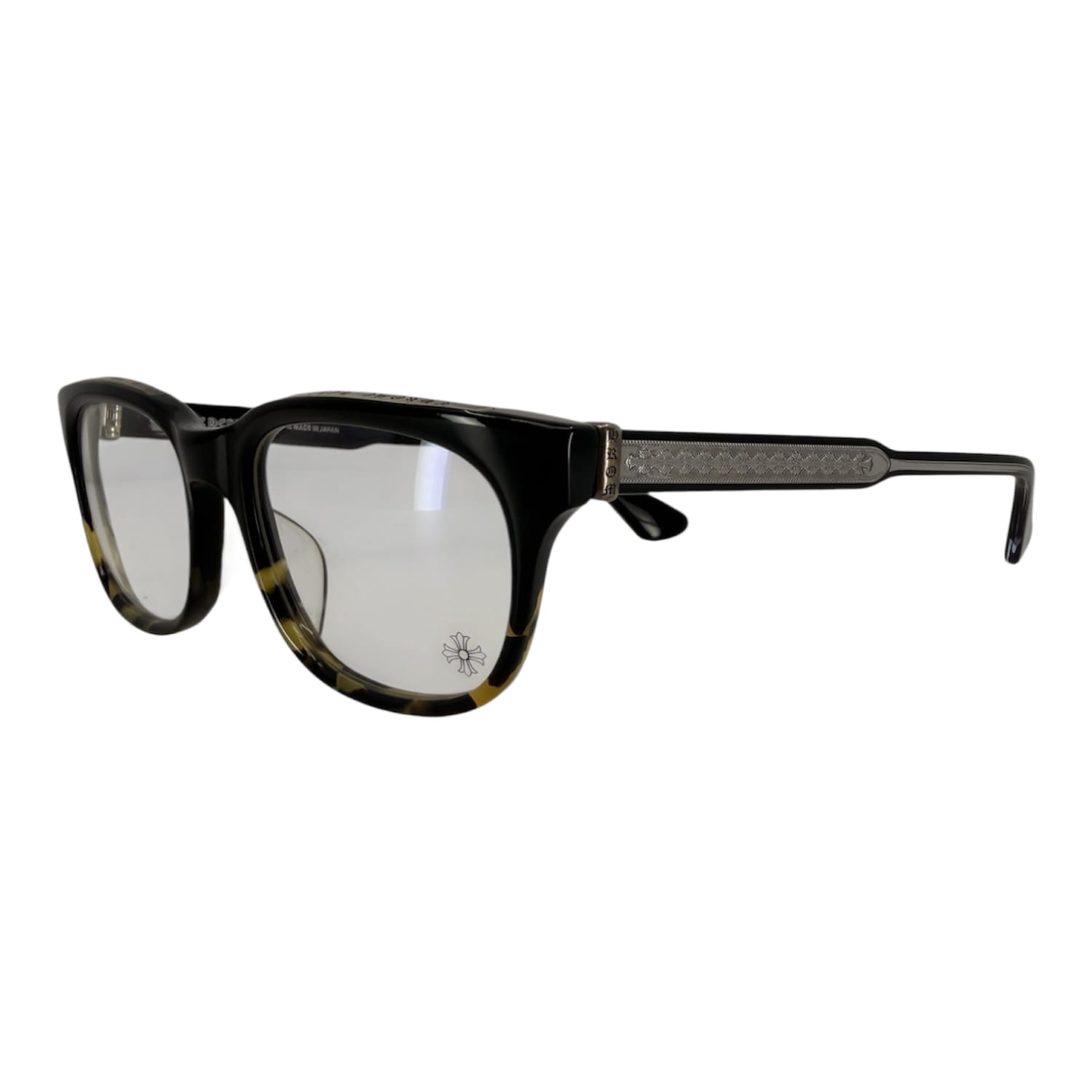Chrome Hearts Cranker Glasses Black/Silver