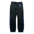 Chrome Hearts Horseshoe Logo Sweatpants Black/Blue