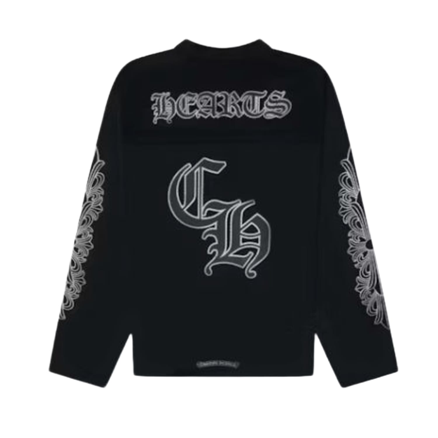 Chrome Hearts Stadium Mesh L/S Warm Up Jersey Black