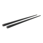 Chrome Hearts Silver CH Plus Ebony Chopsticks