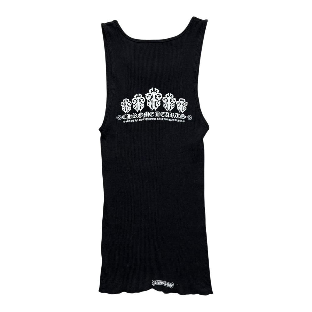 Chrome Hearts Vintage Made In Hollywood Dagger Tank Top Black
