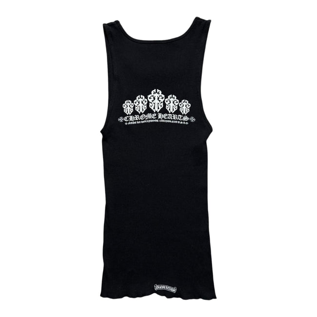 Chrome Hearts Vintage Made In Hollywood Dagger Tank Top Black Main Image
