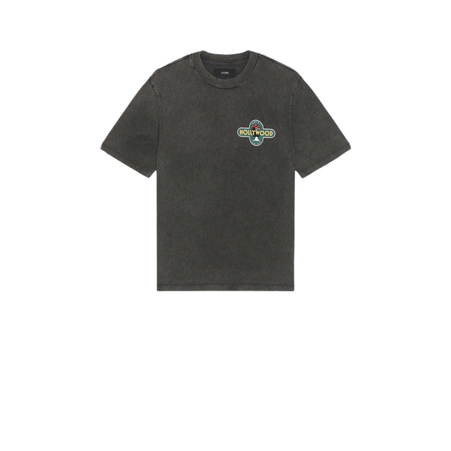 Amiri Hollywood Wolf T-Shirt Grey Hover Image