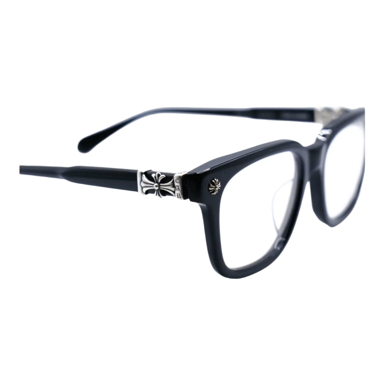 Chrome Hearts Cox Ucker Black/Silver Glasses