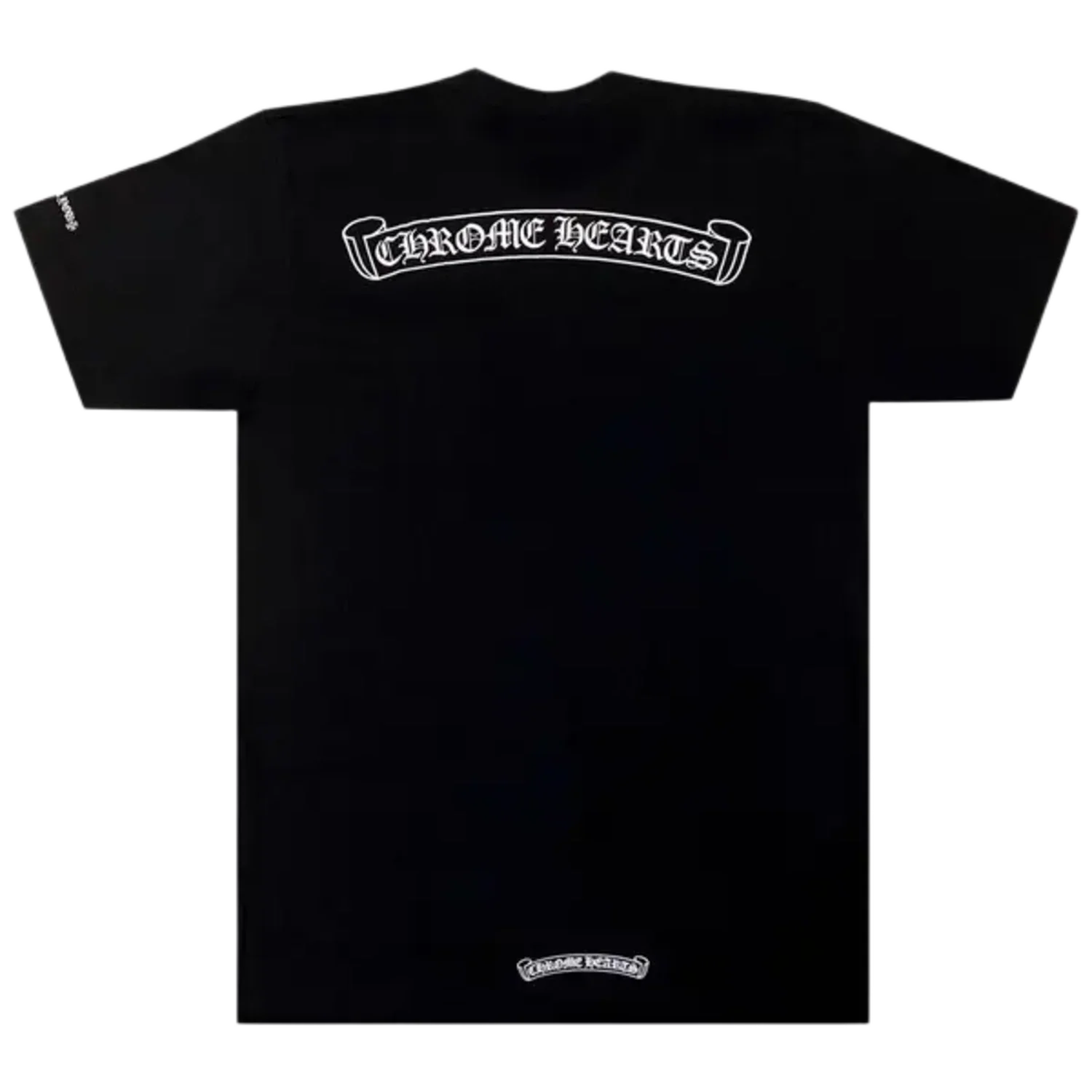 Chrome Hearts Scroll Logo T-Shirt Black