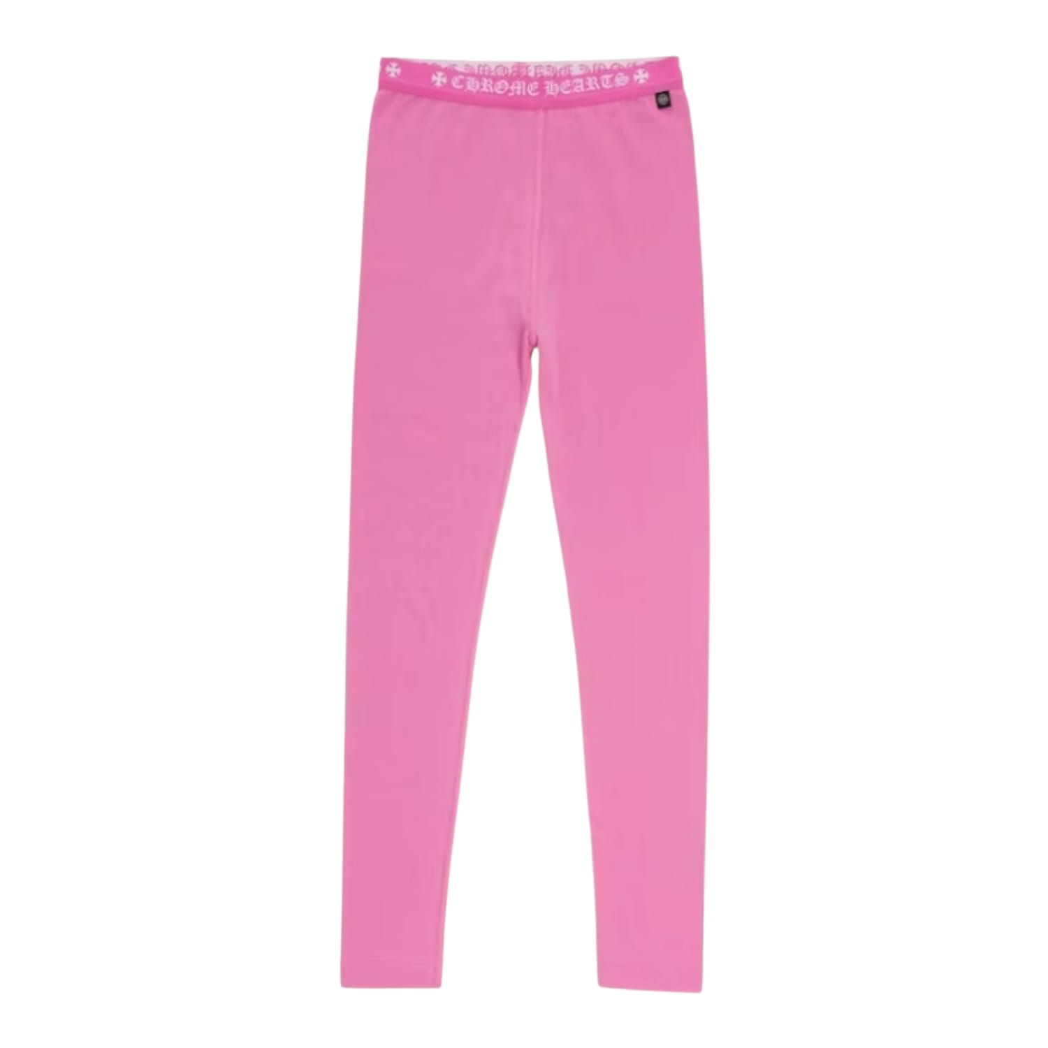 Chrome Hearts Logo Leggings Pink