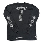 Chrome Hearts Vintage Cross Sleeve Long-Sleeve Pocket T-Shirt Black