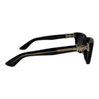 Chrome Hearts Vagillionare II Black/18k Gold Plated Sunglasses