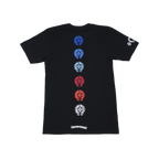Chrome Hearts Multi Color Horse Shoe T-shirt Black