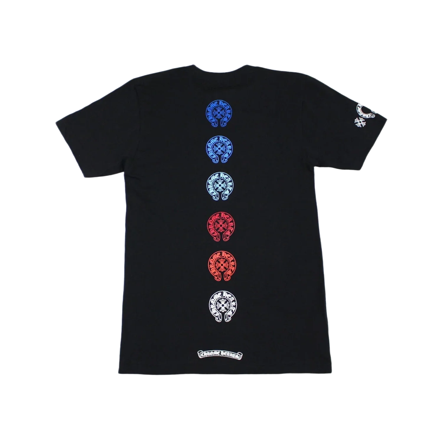 Chrome Hearts Multi Color Horse Shoe T-shirt Black