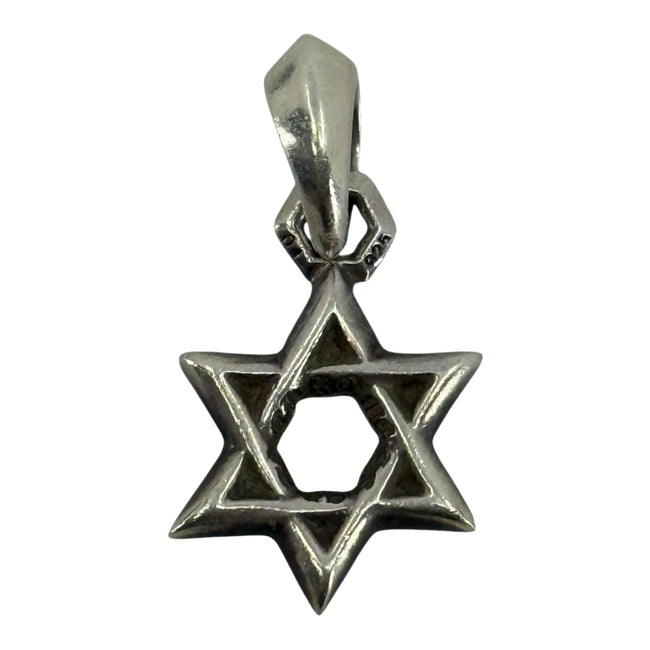 Chrome Hearts Silver Star of David Pendant Small Main Image