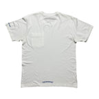 Chrome Hearts Neck Logo Tee White/Blue