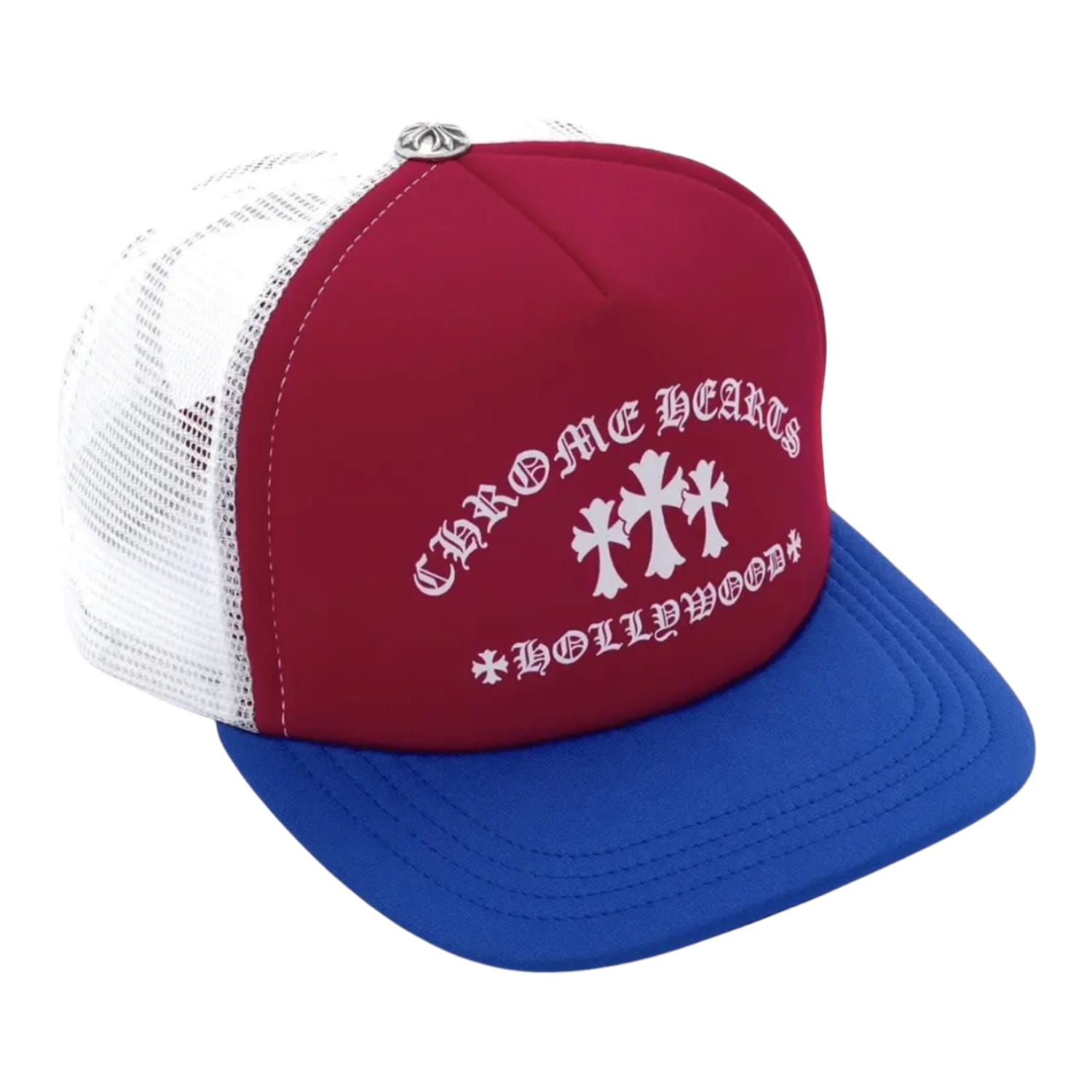 Chrome Hearts July 4th Trucker Hat Red/Blue/White