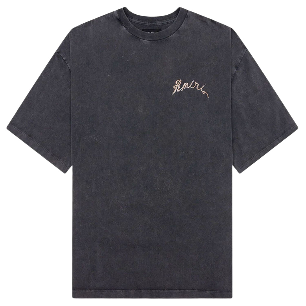 Amiri Dragon Oversized T-Shirt Grey