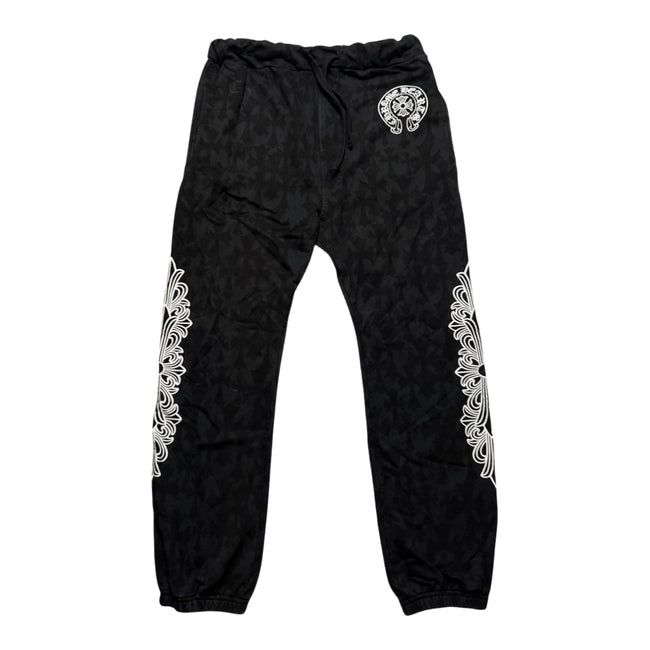 Chrome Hearts Horseshoe Floral Monogram Sweatpants Hover Image