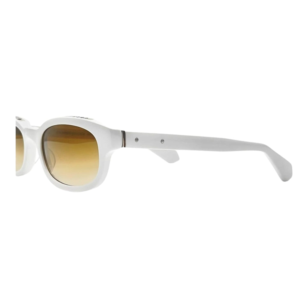 Chrome Hearts Lowrider White Yellow Tinted Sunglasses