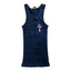 Chrome Hearts Vintage Los Angeles Horseshoe Tank Top Navy Blue